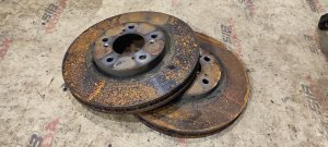 Диски тормозные Передние 45251-S1A-E20 HONDA ODYSSEY