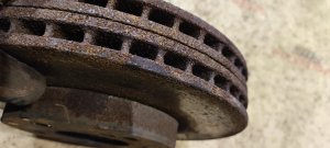 Диски тормозные Передние HONDA AVANCIER OEM 45251-S2H-N00 TA1 1999