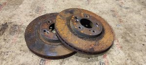 Диски тормозные Передние 45251-S1A-E20 HONDA ODYSSEY