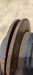 Диски тормозные Задние HONDA ODYSSEY OEM 42510-SZ3-J00 RA6 2001